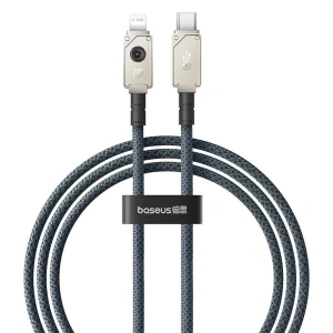 Baseus Kabel Unbreakable Series USB-C/Blitz 2.4A 1m (navy blau)