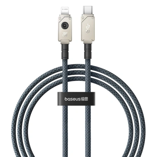 Kup Kabel Baseus Unbreakable Series USB-C/Lightning 2.4A 1m (granatowy) - BSU4502 - {ean13} - Sklep Home Screen