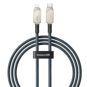 Baseus Kabel Unbreakable Series USB-C/Blitz 2.4A 1m (navy blau)
