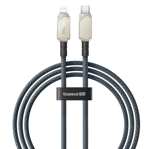 Kup Kabel Baseus Unbreakable Series USB-C/Lightning 2.4A 1m (granatowy) - BSU4502 - {ean13} - Sklep Home Screen