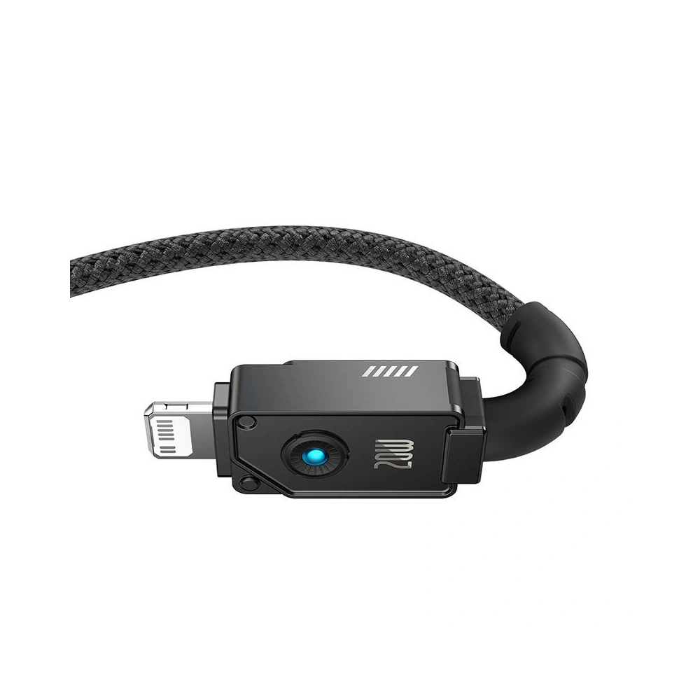 Kabel Baseus Unbreakable Series USB-C/Lightning 20W 2m (Czarny)