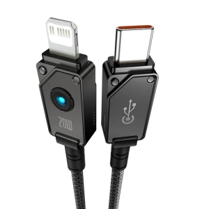 Baseus Kabel Unbreakable Series USB-C/Lightning 20W 2m (Schwarz)