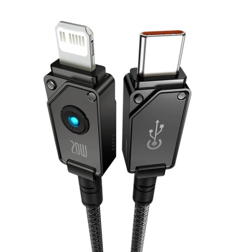 Kup Kábel Baseus Unbreakable Series USB-C/Lightning 20W 2m (Fekete) - BSU4503 - {ean13} - Sklep Home Screen