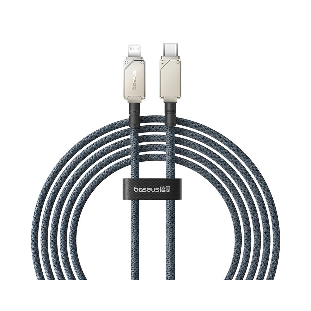 Kabel Baseus Unbreakable Series USB-C/Lightning 20W 2m (granatowy)