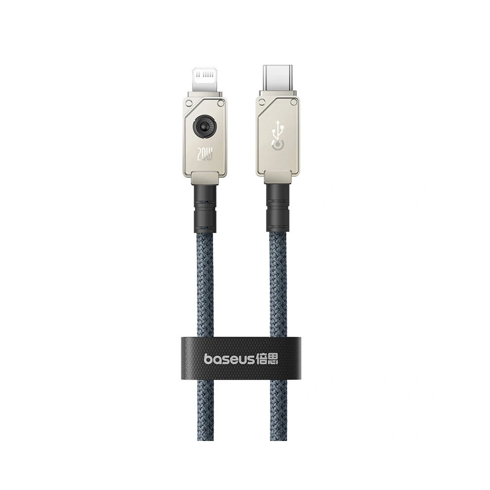 Kabel Baseus Unbreakable Series USB-C/Lightning 20W 2m (granatowy)