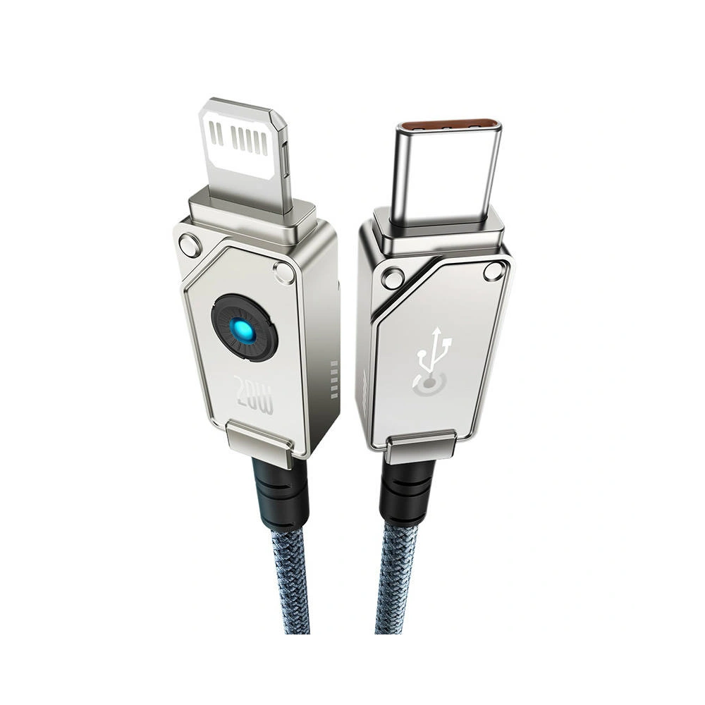 Kabel Baseus Unbreakable Series USB-C/Lightning 20W 2m (granatowy)