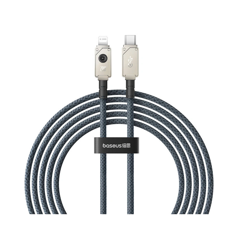 Kabel Baseus Unbreakable Series USB-C/Lightning 20W 2m (granatowy)