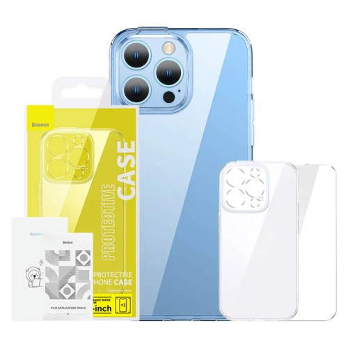 Kup Baseus Apple Case + Glas-Set SuperCeramic iPhone 14 Plus / 15 Plus - BSU4508 - {ean13} - Sklep Home Screen