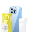 Baseus Apple Case + Glas-Set SuperCeramic iPhone 14 Plus / 15 Plus