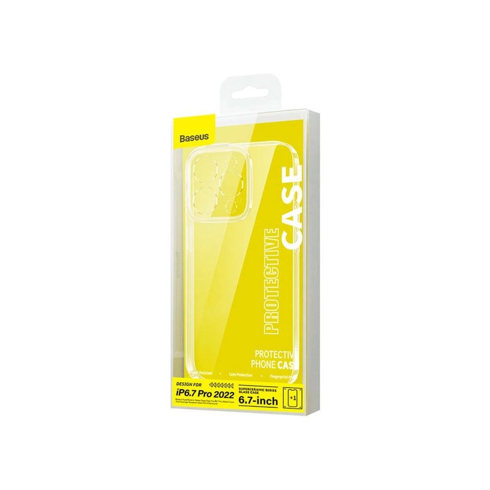 Zestaw etui + szkło Baseus SuperCeramic Apple iPhone 14 Plus / 15 Plus