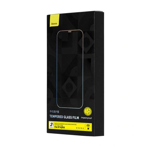 Kup Baseus 0.3mm Apple Sticlă temperată Crystal iPhone XS/X [2 PACK] - BSU4510 - {ean13} - Sklep Home Screen