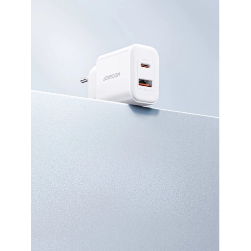 Kup Joyroom Încărcător JR-TCF05 USB-C/USB-A 20W alb + cablu USB-C/Lightning 1m - JYR774 - {ean13} - Sklep Home Screen