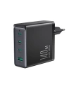 Joyroom Încărcător de rețea GaN JR-TCG05EU 3x USB-C/USB-A 140W negru + cablu USB-C/USB-C 240W 1.2m