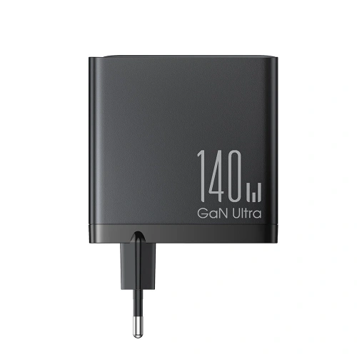 Kup Joyroom Încărcător de rețea GaN JR-TCG05EU 3x USB-C/USB-A 140W negru + cablu USB-C/USB-C 240W 1.2m - JYR775 - {ean13} - Sklep Home Screen
