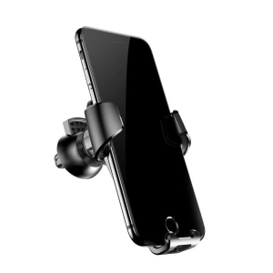 Buy Baseus Gravity Car Mount Air Vent Black - BSU105BLK - {ean13} - Home Screen Store Europe