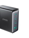 Kup Joyroom Încărcător de rețea GaN JR-TCG05EU 3x USB-C/USB-A 140W negru + cablu USB-C/USB-C 240W 1.2m - JYR775 - {ean13} - Sklep Home Screen