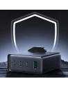 Kup Joyroom Încărcător de rețea GaN JR-TCG05EU 3x USB-C/USB-A 140W negru + cablu USB-C/USB-C 240W 1.2m - JYR775 - {ean13} - Sklep Home Screen