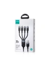 Kup Kábel Joyroom S-1T4018A18 4w1 USB-A/2x USB-C - Lightning - microUSB 1.2m fekete - JYR776 - {ean13} - Sklep Home Screen