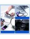 Kup Kábel Joyroom S-1T4018A18 4w1 USB-A/2x USB-C - Lightning - microUSB 1.2m fekete - JYR776 - {ean13} - Sklep Home Screen