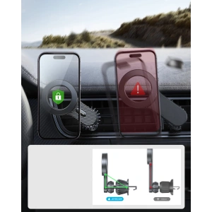 Kup Uchwyt samochodowy magnetyczny MagSafe Joyroom JR-ZS355 czarny - JYR778 - {ean13} - Sklep Home Screen