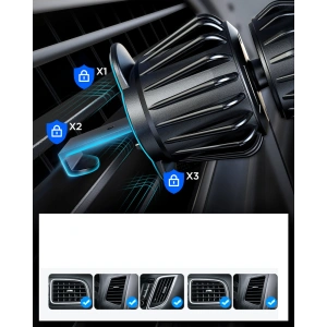 Kup Uchwyt samochodowy magnetyczny MagSafe Joyroom JR-ZS355 czarny - JYR778 - {ean13} - Sklep Home Screen