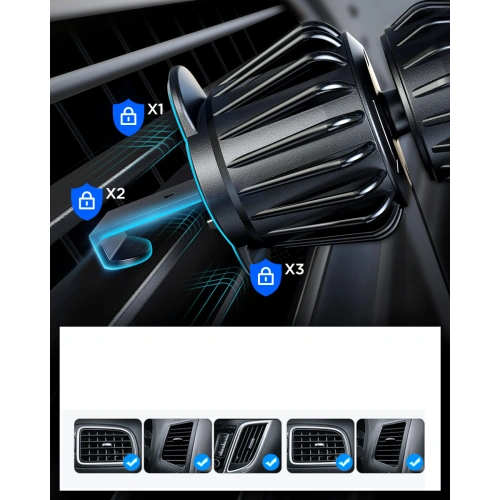 Kup Uchwyt samochodowy magnetyczny MagSafe Joyroom JR-ZS355 czarny - JYR778 - {ean13} - Sklep Home Screen
