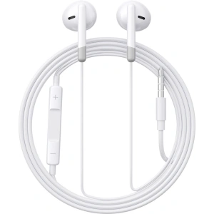 Joyroom JR-EW01 mini jack Earphones with controller white