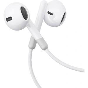 Joyroom JR-EW01 mini jack Earphones with controller white