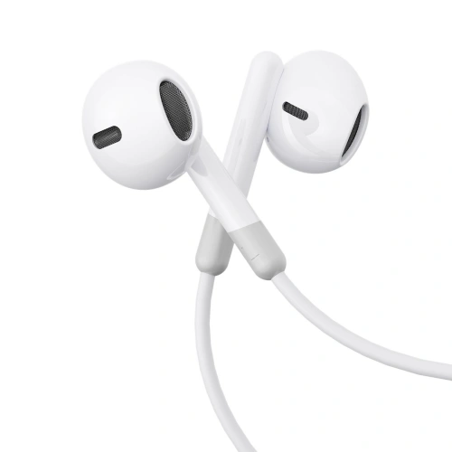 Buy Joyroom JR-EW01 mini jack Earphones with controller white - JYR779 - {ean13} - Home Screen Store Europe