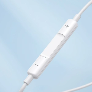 Joyroom JR-EW01 mini jack Earphones with controller white