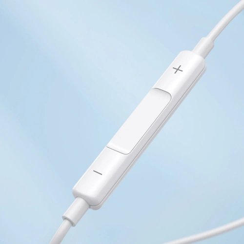 Buy Joyroom JR-EW01 mini jack Earphones with controller white - JYR779 - {ean13} - Home Screen Store Europe