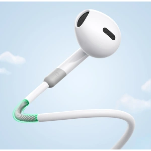 Joyroom JR-EW01 mini jack Earphones with controller white