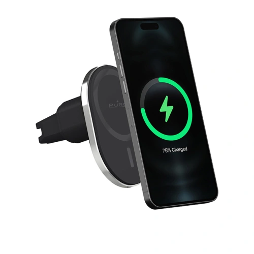 Kup Automobilový držák s bezdrátovou nabíječkou MagSafe PURO MagPro Car Holder (černý) - PUR722 - {ean13} - Sklep Home Screen