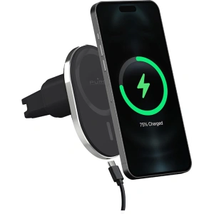 Kup MagSafe PURO MagPro Autohalterung mit drahtlosem Ladegerät (schwarz) - PUR722 - {ean13} - Sklep Home Screen