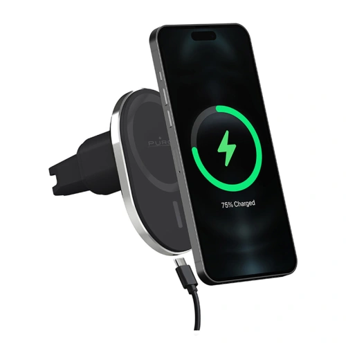 Kup Automobilový držák s bezdrátovou nabíječkou MagSafe PURO MagPro Car Holder (černý) - PUR722 - {ean13} - Sklep Home Screen