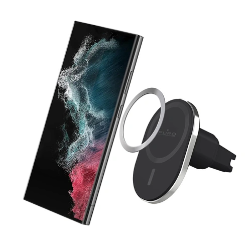 Kup Automobilový držák s bezdrátovou nabíječkou MagSafe PURO MagPro Car Holder (černý) - PUR722 - {ean13} - Sklep Home Screen