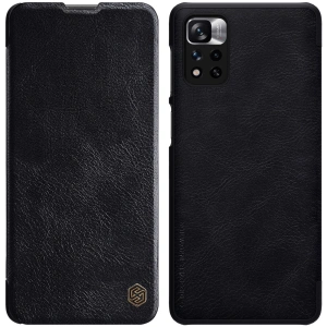 Kup [OUTLET] Nillkin Xiaomi Husă Qin Mi11i HyperCharge negru - OT-530 - {ean13} - Sklep Home Screen