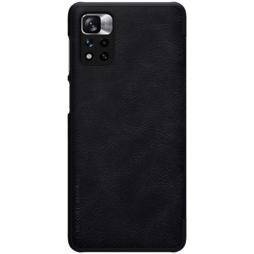 Kup [OUTLET] Nillkin Xiaomi Tasche Qin Mi11i HyperCharge schwarz - OT-530 - {ean13} - Sklep Home Screen