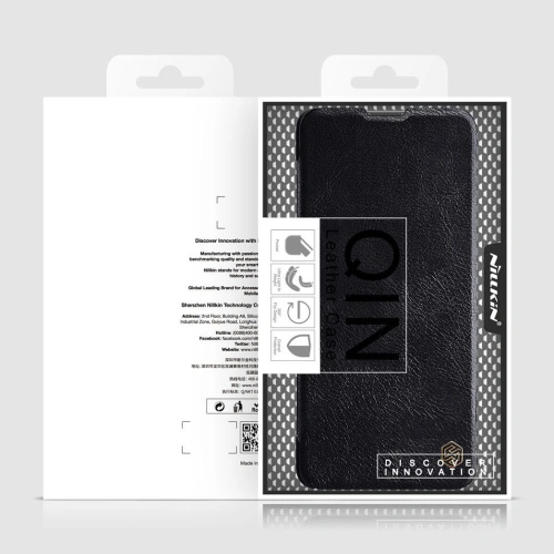 Kup [OUTLET] Etui Nillkin Qin Xiaomi Mi11i HyperCharge czarny - OT-530 - {ean13} - Sklep Home Screen