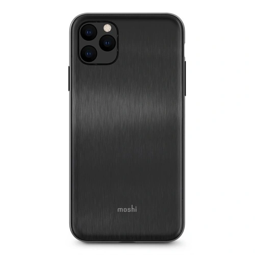 Kup [OUTLET] Etui Moshi iGlaze Apple iPhone 11 Pro Max (system SnapTo) (Armour Black) - OT-531 - {ean13} - Sklep Home Screen