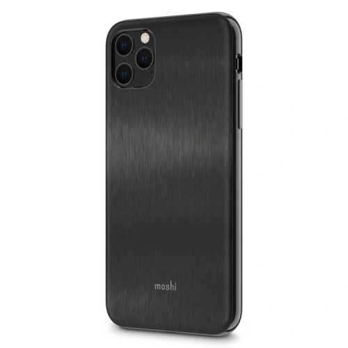 Kup [OUTLET] Etui Moshi iGlaze Apple iPhone 11 Pro Max (system SnapTo) (Armour Black) - OT-531 - {ean13} - Sklep Home Screen