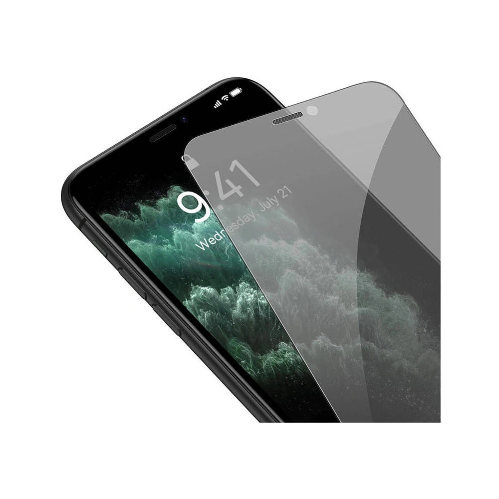 Szkło hartowane Baseus Crystal Privacy Protection 0.3mm Apple iPhone XS/X