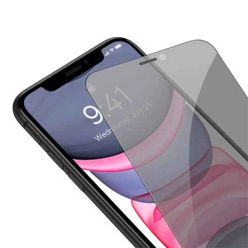 Kup Edzett üveg Baseus Crystal Privacy Protection 0.3mm Apple iPhone 11/XR - BSU4512 - {ean13} - Sklep Home Screen