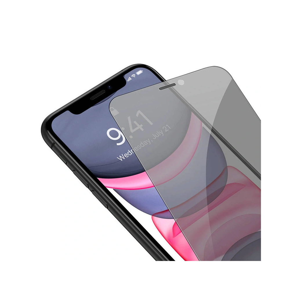 Szkło hartowane Baseus Crystal Privacy Protection 0.3mm Apple iPhone 11/XR