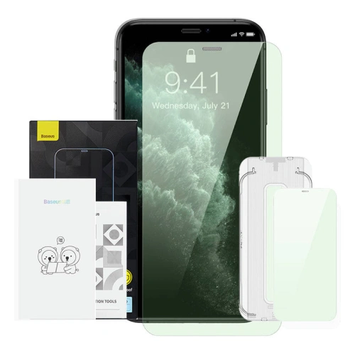 Kup Tvrzené sklo Baseus Crystal Eye-Protection 0.3mm Apple iPhone X/XS - BSU4513 - {ean13} - Sklep Home Screen