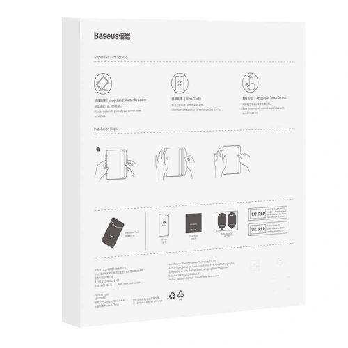 Kup Szkło hartowane Baseus Corning 0.4 mm Apple iPad 10.2 2019/2020/2021 (7, 8, 9 gen)/iPad Air 10.5 2019 (3 gen) - BSU4517 - {ean13} - Sklep Home Screen