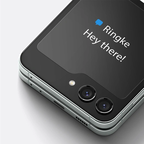 Kup Ringke Samsung Gehärtetes Glas Gehärtetes Glas Galaxy Z Flip 5 Klar [2 PACK] - RGK1812 - {ean13} - Sklep Home Screen