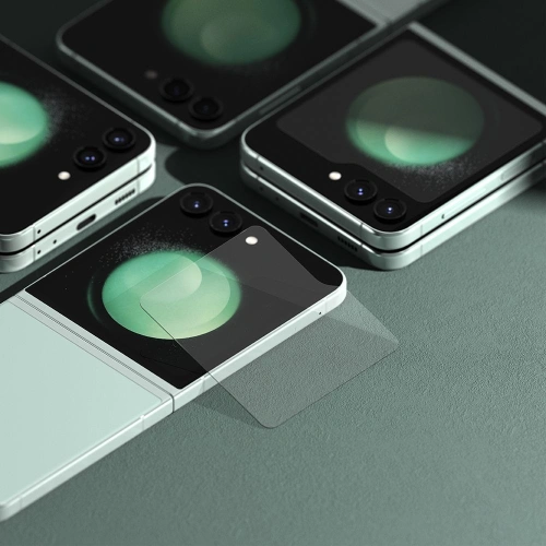 Kup Ringke Samsung Gehärtetes Glas Gehärtetes Glas Galaxy Z Flip 5 Klar [2 PACK] - RGK1812 - {ean13} - Sklep Home Screen