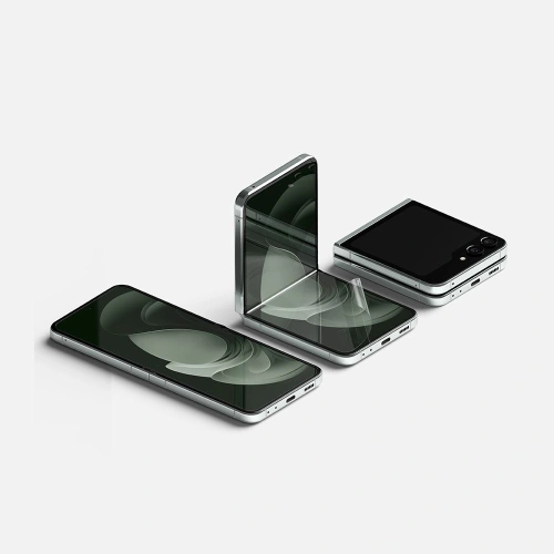 Kup Ringke Samsung Hydrogel-Folie Dual Easy Galaxy Z Flip 4/5 Klar [2 PACK] - RGK1813 - {ean13} - Sklep Home Screen