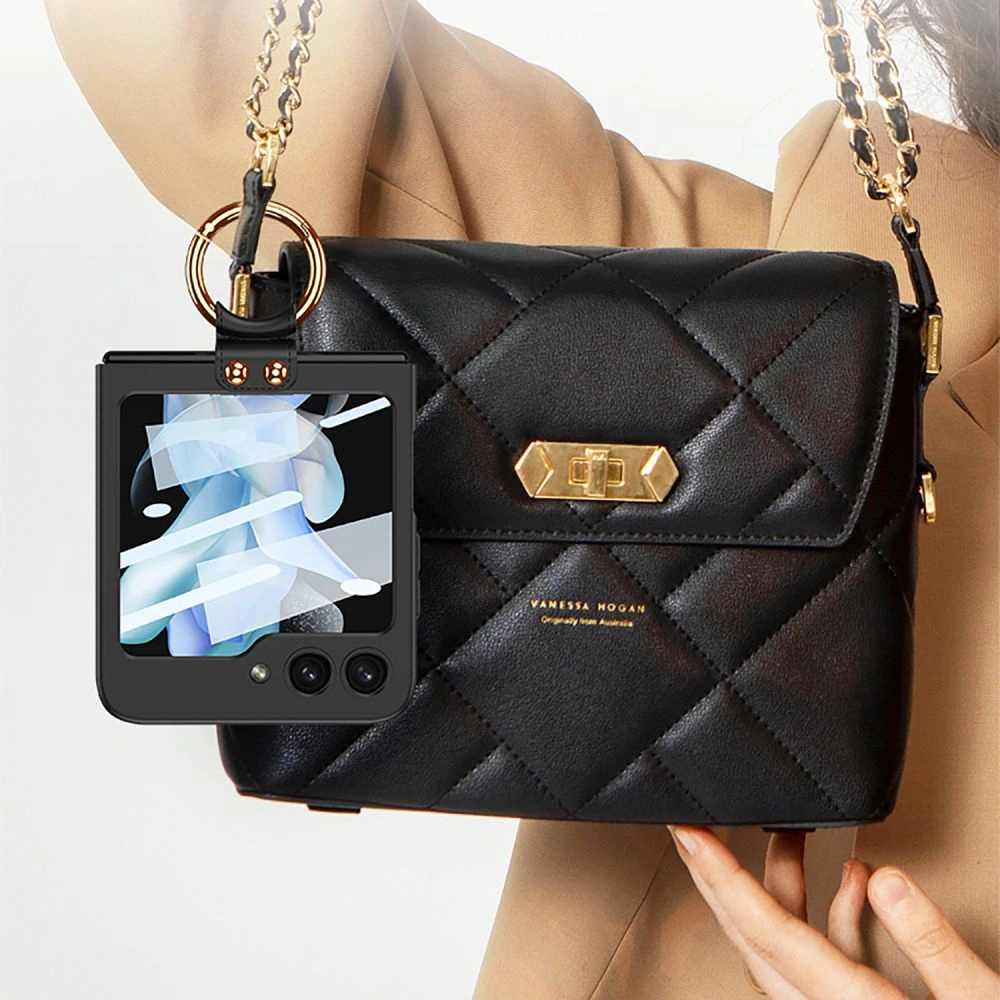 Etui Tech-Protect Icon Ring Samsung Galaxy Z Flip 5 Rose Gold